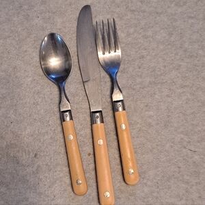 Mardi Gras Stainless Flatware Made In Korea Washington Forge Stainless Steel